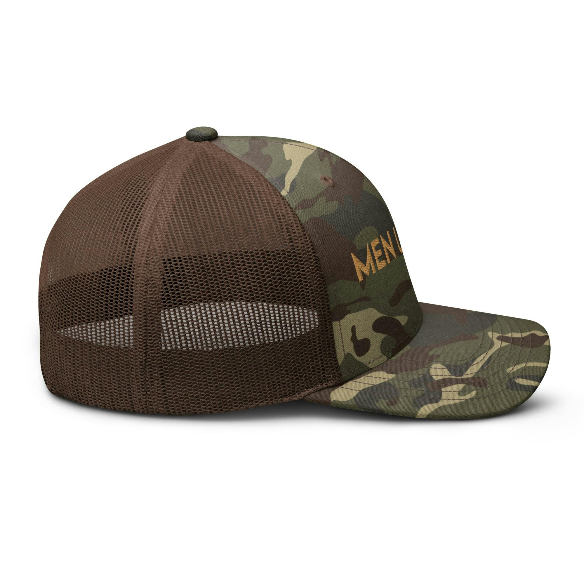 Camouflage trucker hat - camouflage-trucker-hat-camo-brown-right-654a98fba4c55
