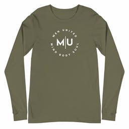 Unisex Long Sleeve Tee 1 - unisex-long-sleeve-tee-military-green-front-6560dee5260db