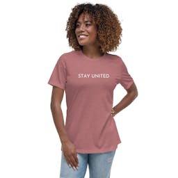 Women's Relaxed T-Shirt - womens-relaxed-t-shirt-heather-mauve-front-653f0ed065bf2