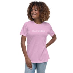 Women's Relaxed T-Shirt - womens-relaxed-t-shirt-heather-prism-lilac-front-653f0ed06b132